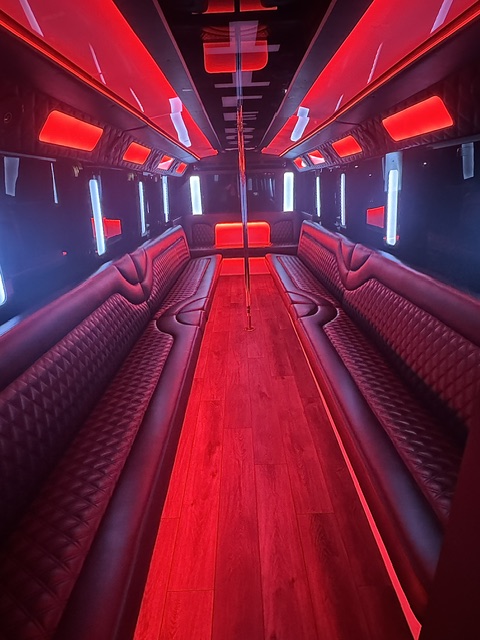 Party Bus Interior - The Legacy - 40 Passengers