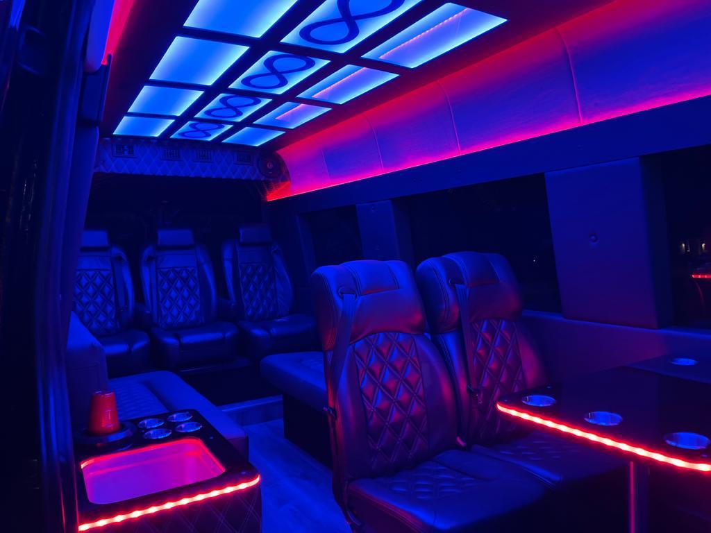 Executive Sprinter Van Interior