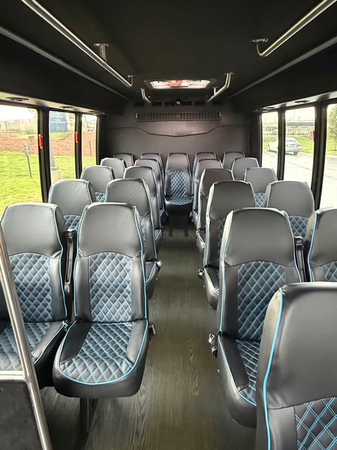 Shuttle Bus Interior - 24 or 39 Passengers